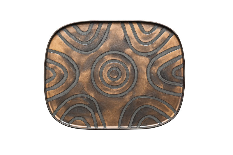 Vassoi Rotondi Per Torte Oro, 4 Pezzi, Diametri 15, 20, 25, 30 Cm, Cartone Alimentare, Resistenti